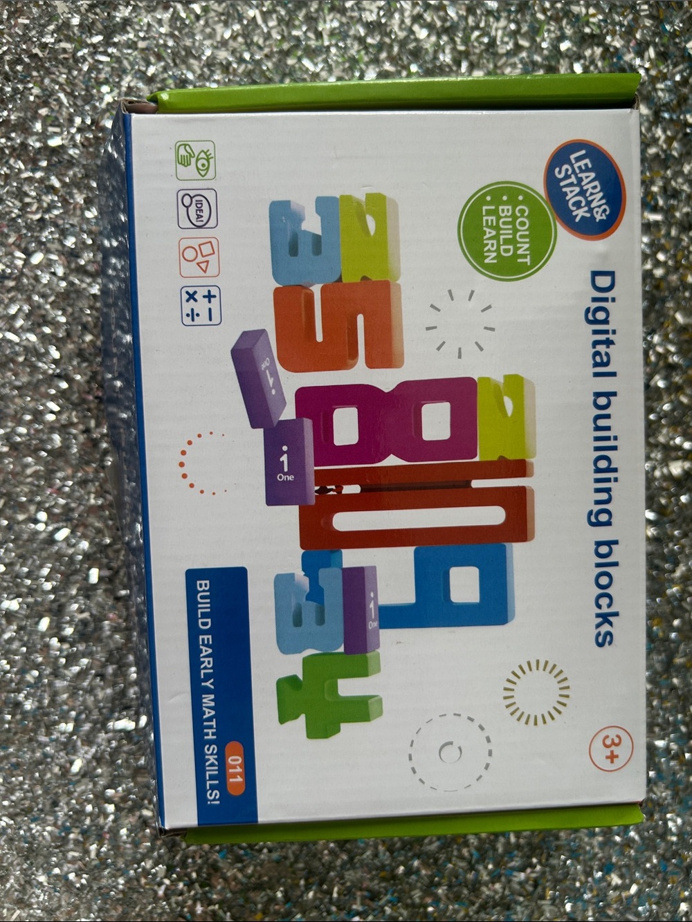 Stacking Number Blocks Toy - Multicolor - Picture 3 of 3